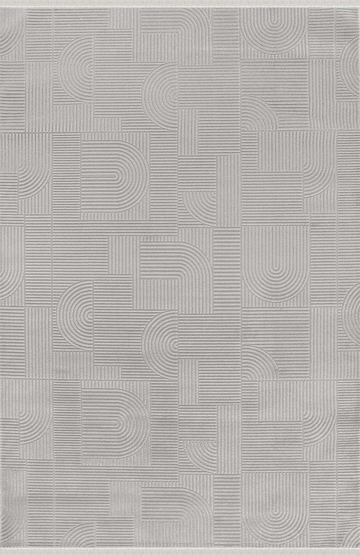 Akasya AK004 Grey Durable Soft Textured Living Room Kitchen Hallway Sitting Room Runner Rug