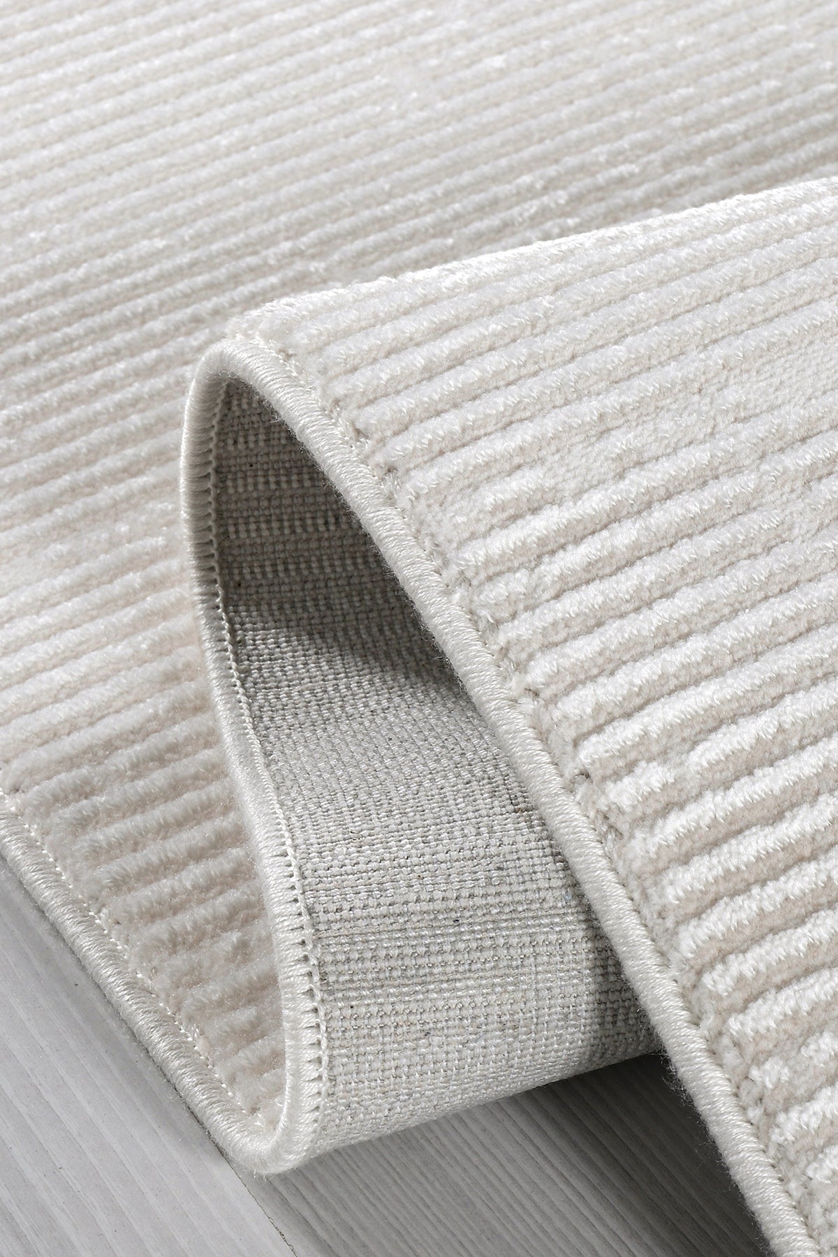 Akasya AK009 Cream Long-lasting Soft Textured Living Room Kitchen Hallway Sitting Room Runner Rug