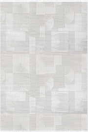 Akasya AK010 Cream Long-lasting Soft Textured Living Room Kitchen Hallway Sitting Room Runner Rug