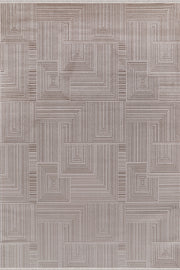 Akasya AK011 Beige Langlebiger, weicher Läuferteppich für Wohnzimmer, Küche, Flur und Aufenthaltsraum