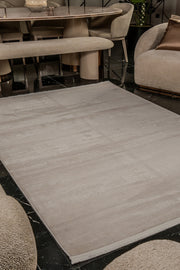 Alin AL002 Krem Uzun Ömürlü Yumuşak Dokulu Salon Mutfak Koridor Oturma Odası Yolluk Halı