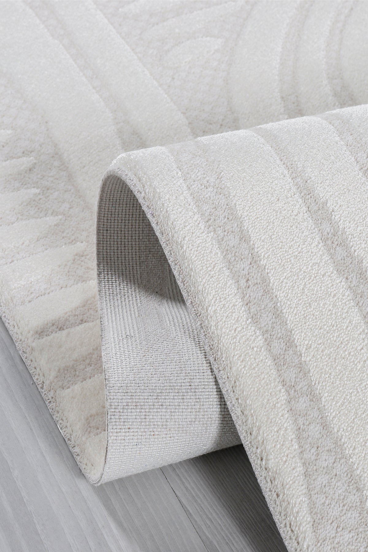 Bereket BE004 Krem-Bej Uzun Ömürlü Yumuşak Dokulu Salon Mutfak Koridor Oturma Odası Yolluk Halı