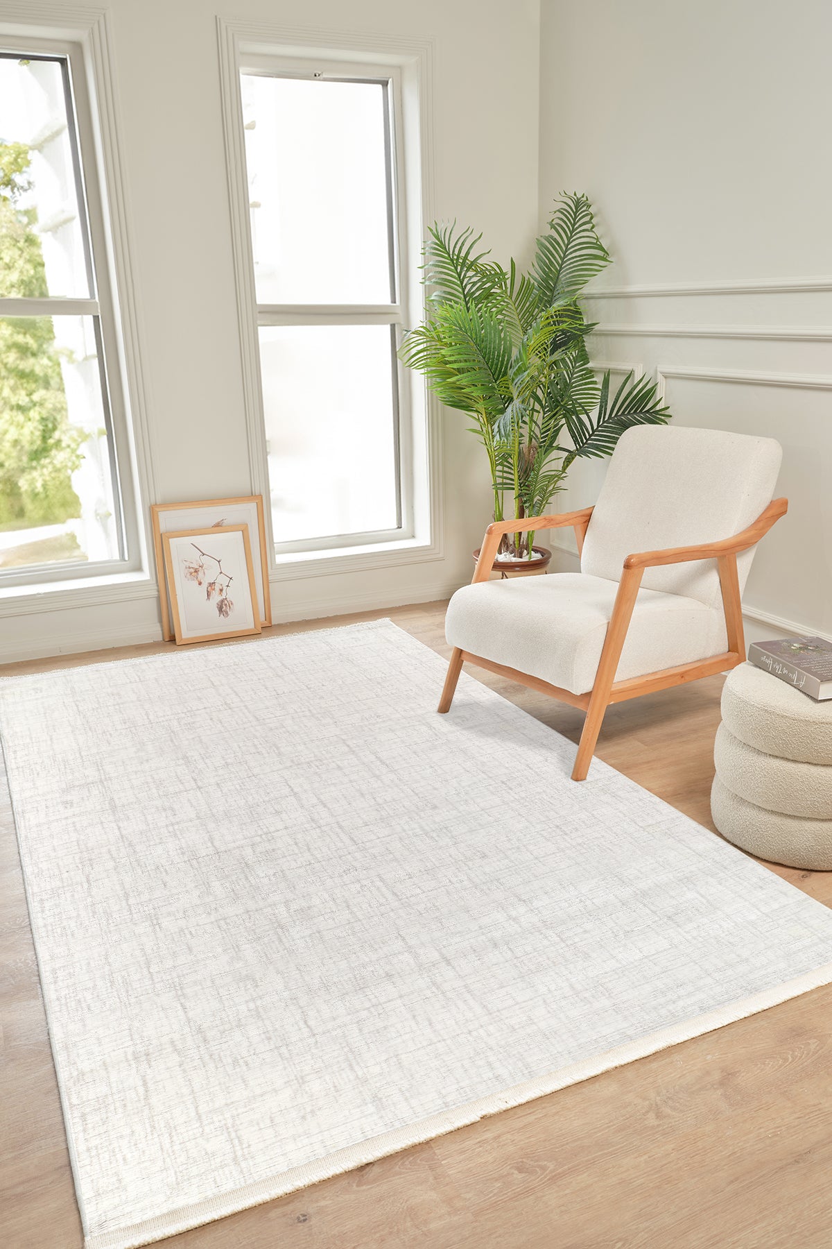 Bereket BE005 Bej Uzun Ömürlü Yumuşak Dokulu Salon Mutfak Koridor Oturma Odası Yolluk Halı