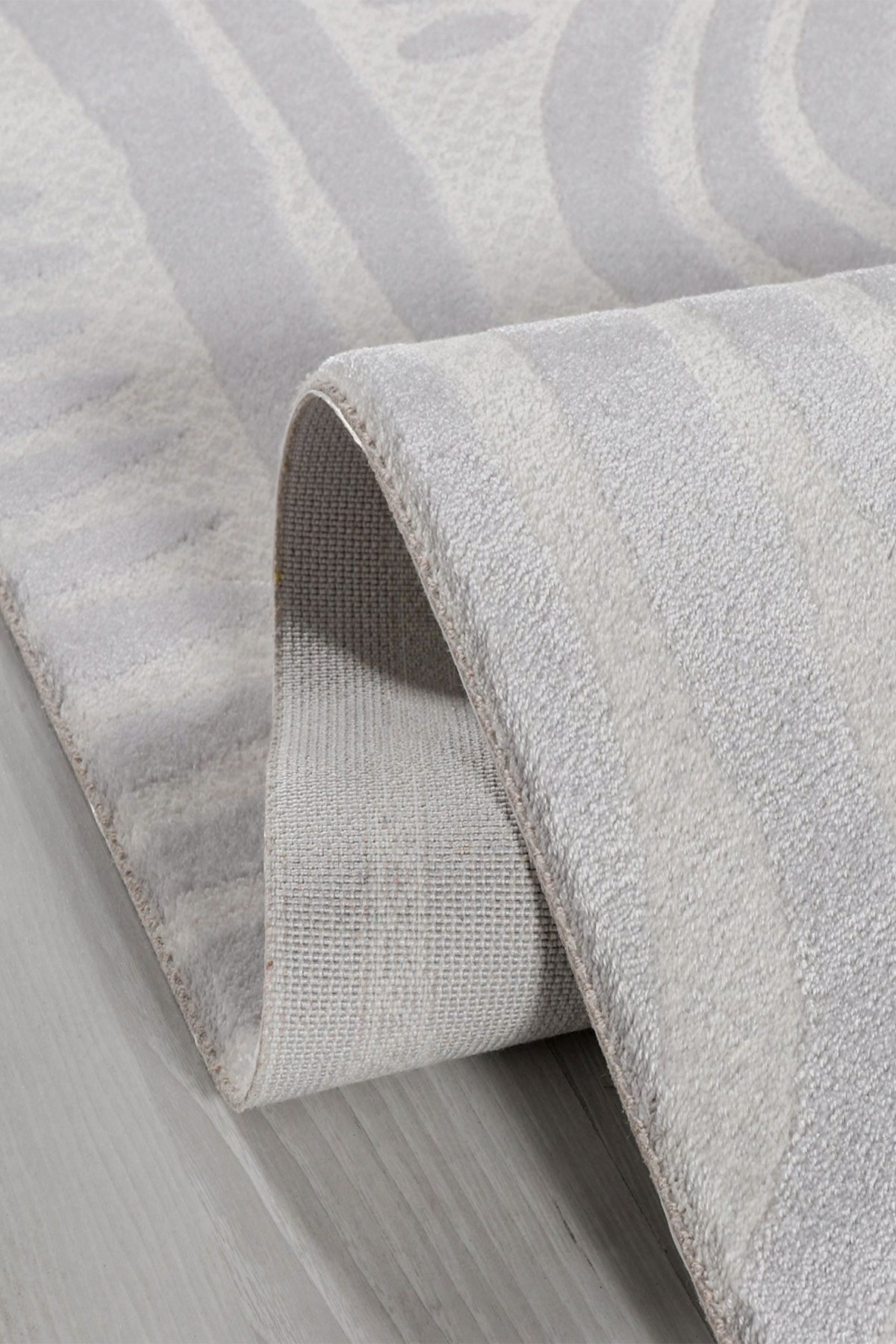 Bereket BE007 Gri Uzun Ömürlü Yumuşak Dokulu Salon Mutfak Koridor Oturma Odası Yolluk Halı