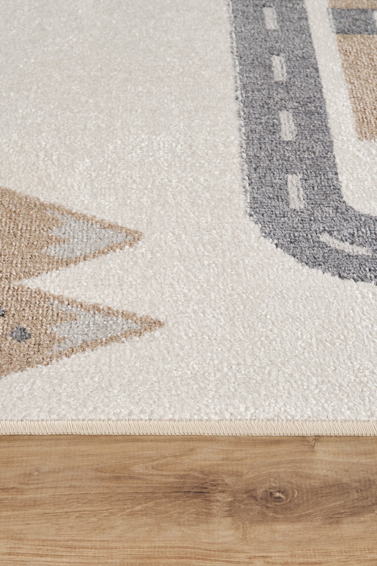 Bohem Kids Road Çok Renkli Yumuşak Dokulu Çocuk Odası Halısı