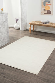 Bohemia BH002 Cream Non-Shedding Woven Rug for Living Room, Kitchen, Hallway, Sitting Room