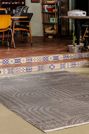 Boyut BY044 Antrasit Yumuşak Dokulu Salon Mutfak Koridor Oturma Odası Yolluk Halı Makine Halısı