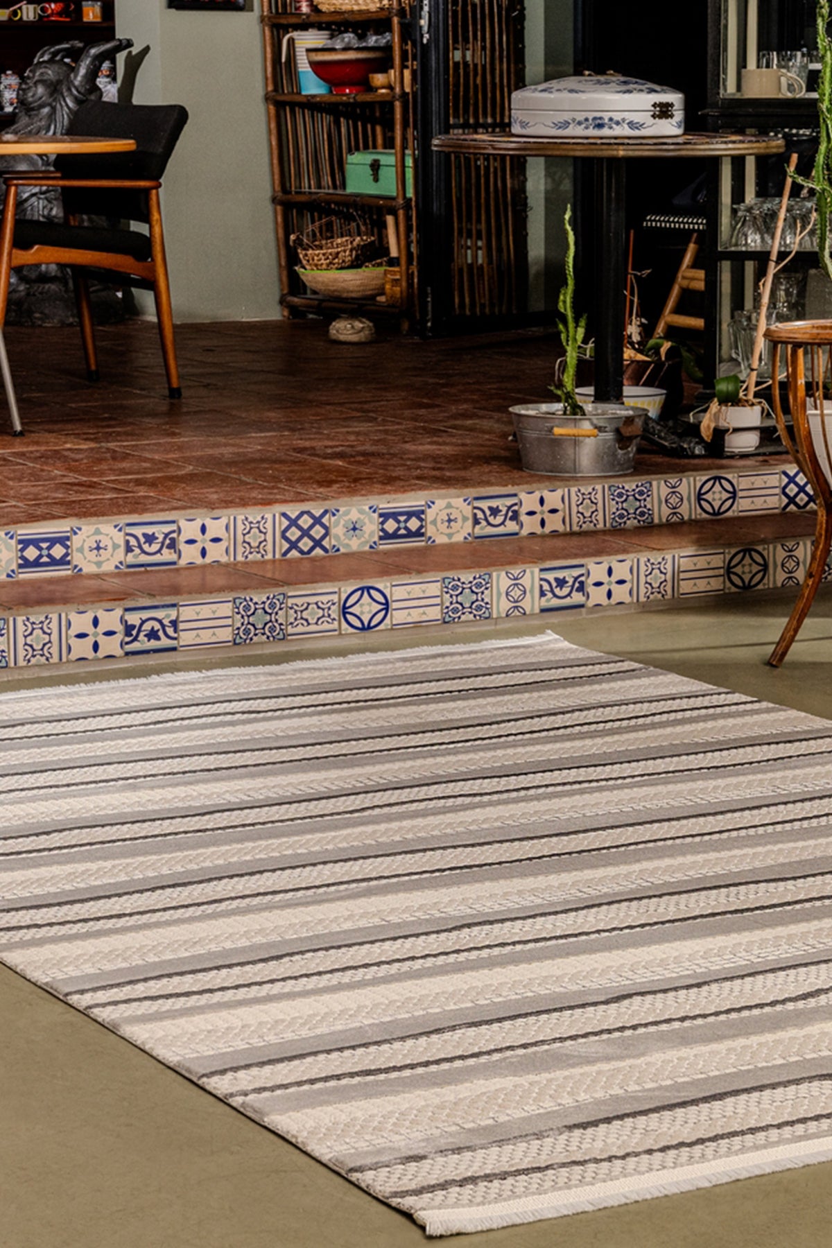 Boyut BY045 Antrasit-Gri Yumuşak Dokulu Salon Mutfak Koridor Oturma Odası Yolluk Halı Makine Halısı