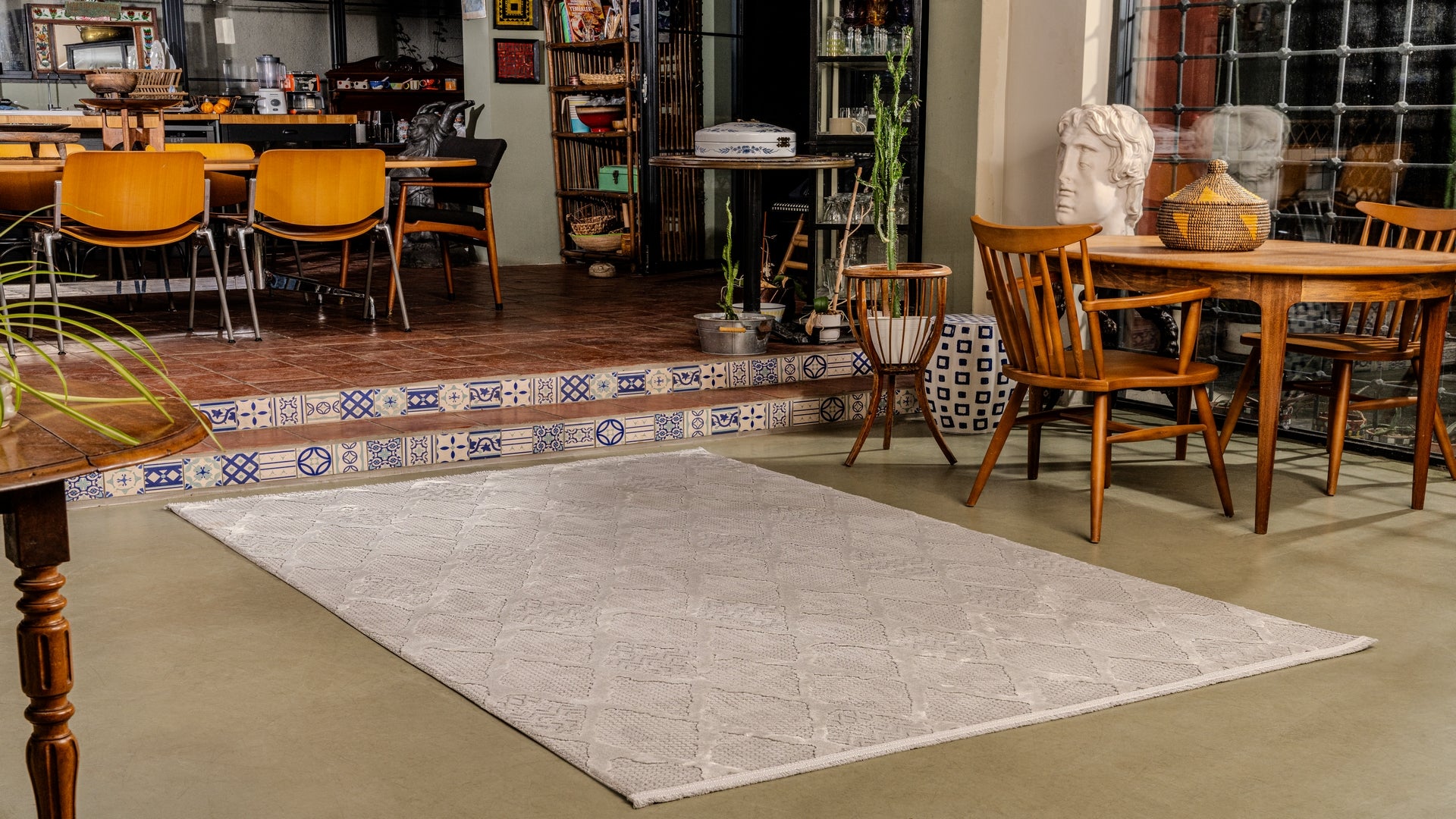 Boyut BY050 Çok Renkli Yumuşak Dokulu Salon Mutfak Koridor Oturma Odası Yolluk Halı Makine Halısı