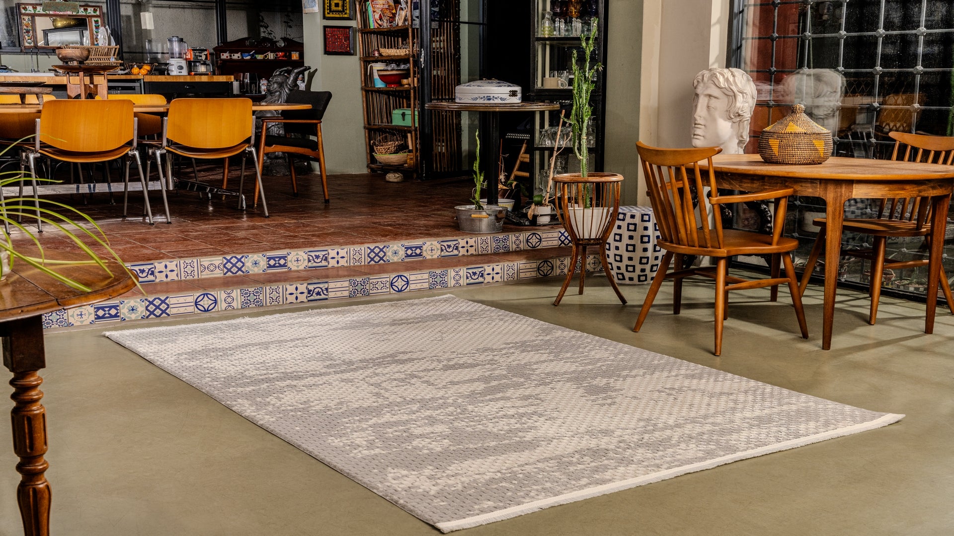 Boyut BY051 Çok Renkli Yumuşak Dokulu Salon Mutfak Koridor Oturma Odası Yolluk Halı Makine Halısı