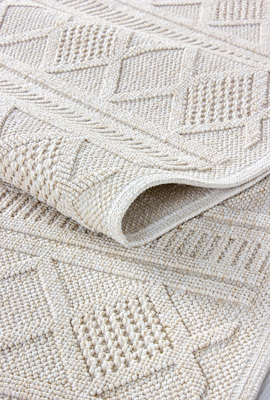 Bravvo BR009 Bej Hav Toz Vermez Salon Mutfak Koridor Oturma Odası Yolluk Dokuma Kilim