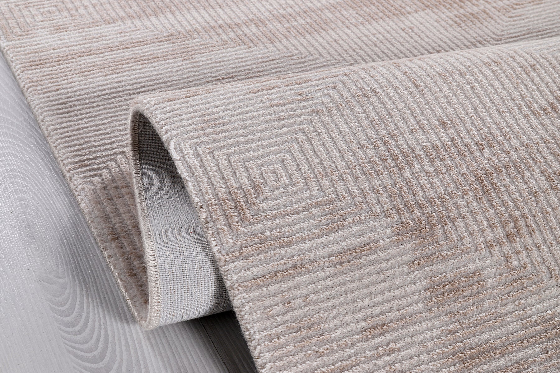 Bristol BI001 Krem Uzun Ömürlü Yumuşak Dokulu Salon Mutfak Koridor Oturma Odası Yolluk Halı