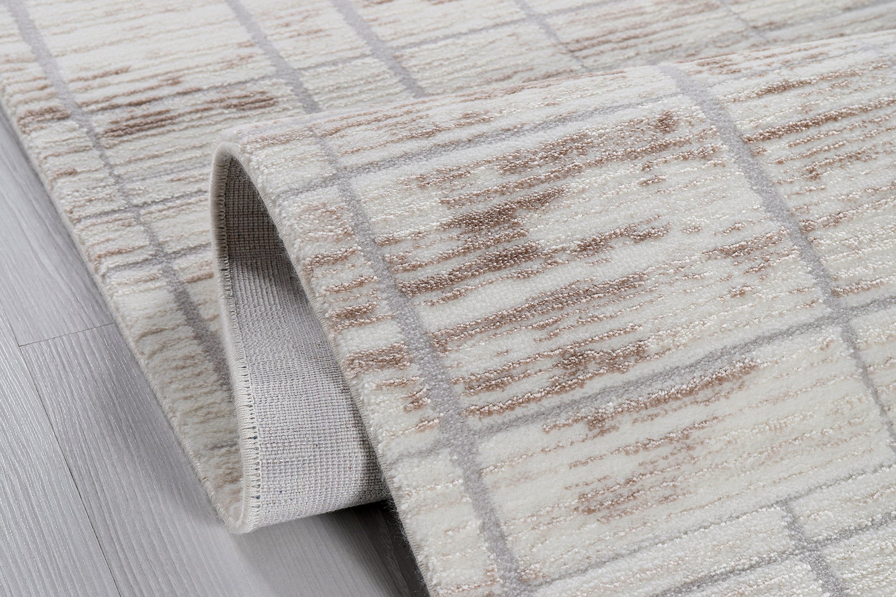 Bristol BI002 Krem Uzun Ömürlü Yumuşak Dokulu Salon Mutfak Koridor Oturma Odası Yolluk Halı