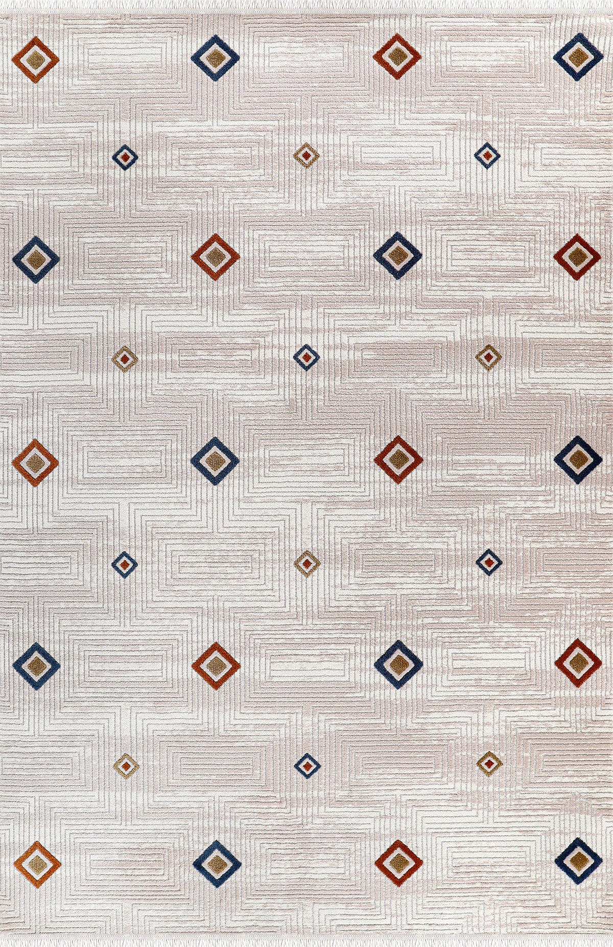 Bristol BI003 Çok Renkli Uzun Ömürlü Yumuşak Dokulu Salon Mutfak Koridor Oturma Odası Yolluk Halı