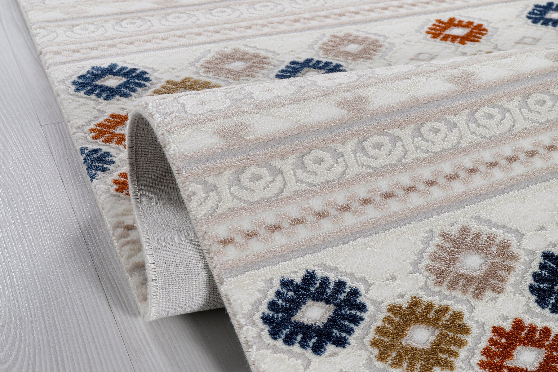 Bristol BI006 Çok Renkli Uzun Ömürlü Yumuşak Dokulu Salon Mutfak Koridor Oturma Odası Yolluk Halı