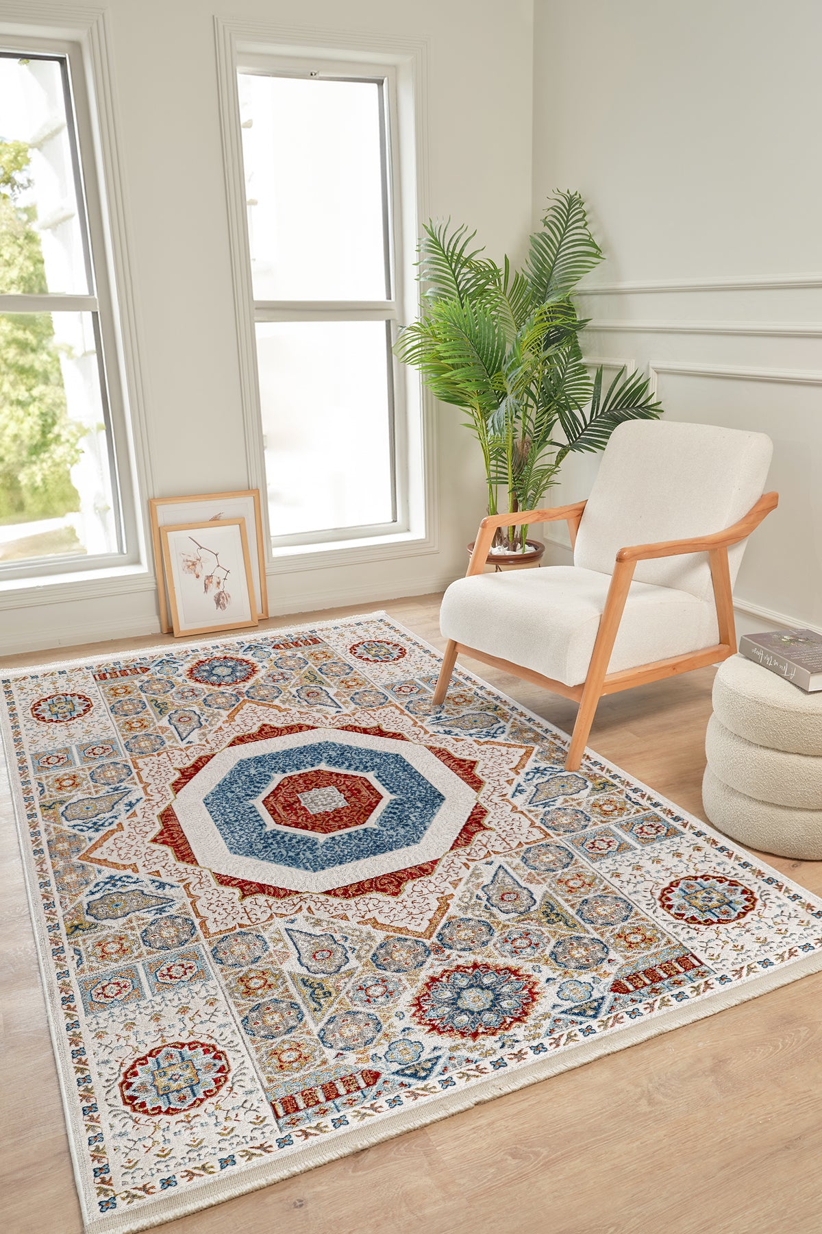 Colorium CO003 Çok Renkli Hav Toz Vermez Salon Mutfak Koridor Oturma Odası Yolluk Halı