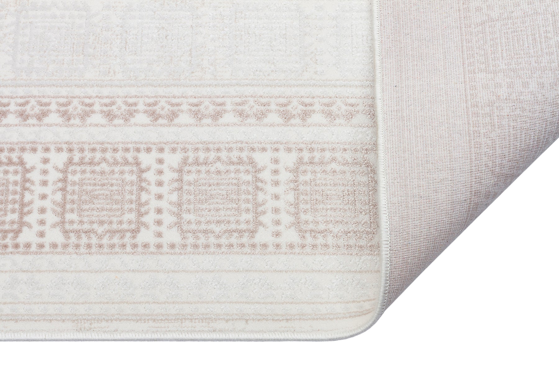 Cunda CN005 Bej Uzun Ömürlü Yumuşak Dokulu Salon Mutfak Koridor Oturma Odası Yolluk Halı