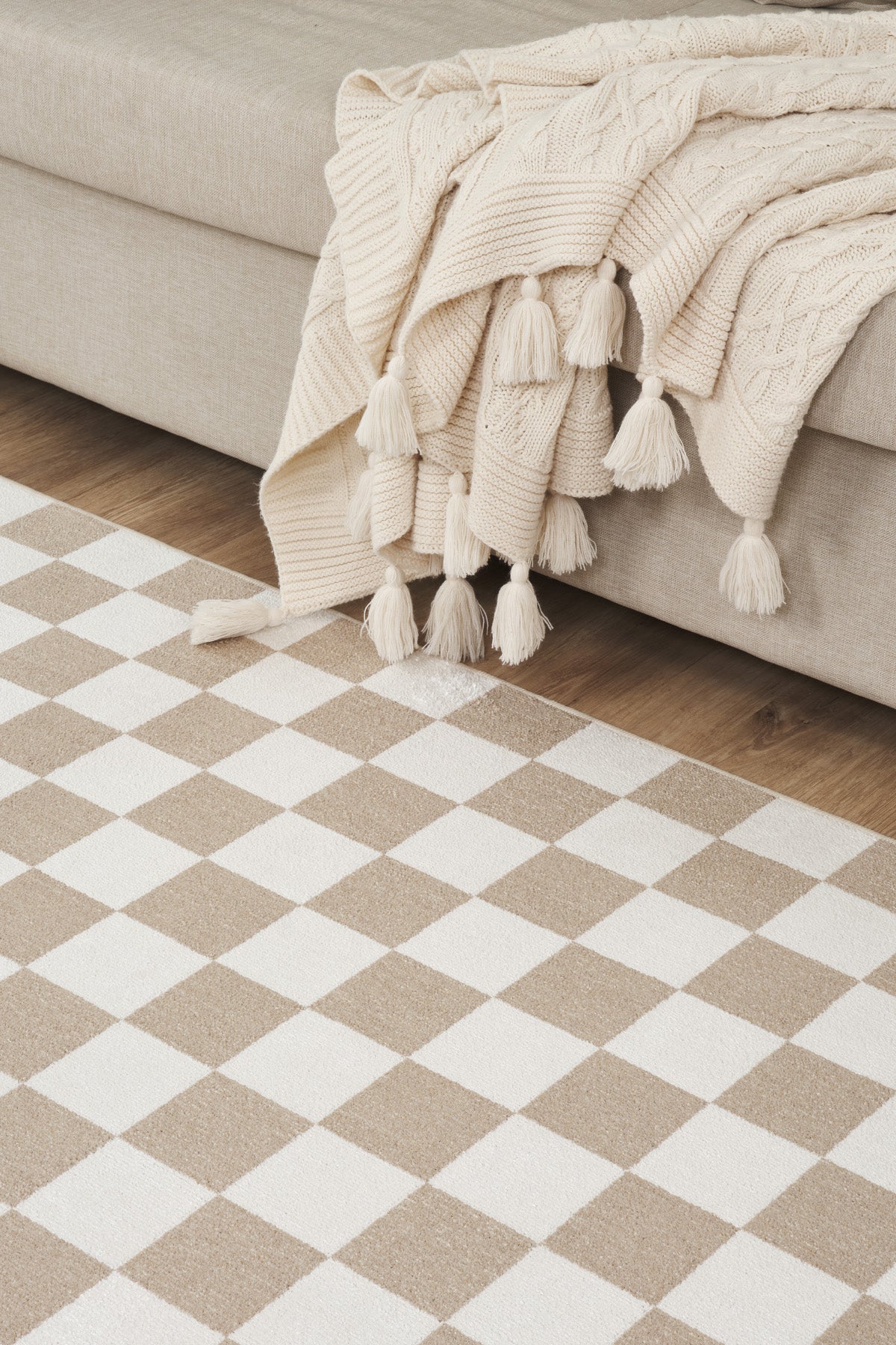 Damas 4001 Kahverengi Hav Toz Vermez Salon Mutfak Koridor Oturma Odası Yolluk Halı Makine Halısı