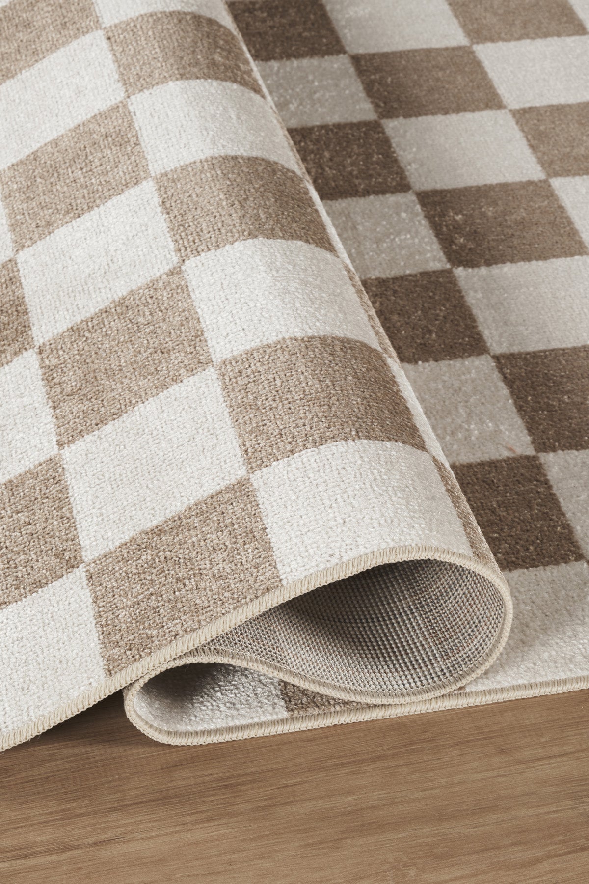 Damas 4001 Kahverengi Hav Toz Vermez Salon Mutfak Koridor Oturma Odası Yolluk Halı Makine Halısı