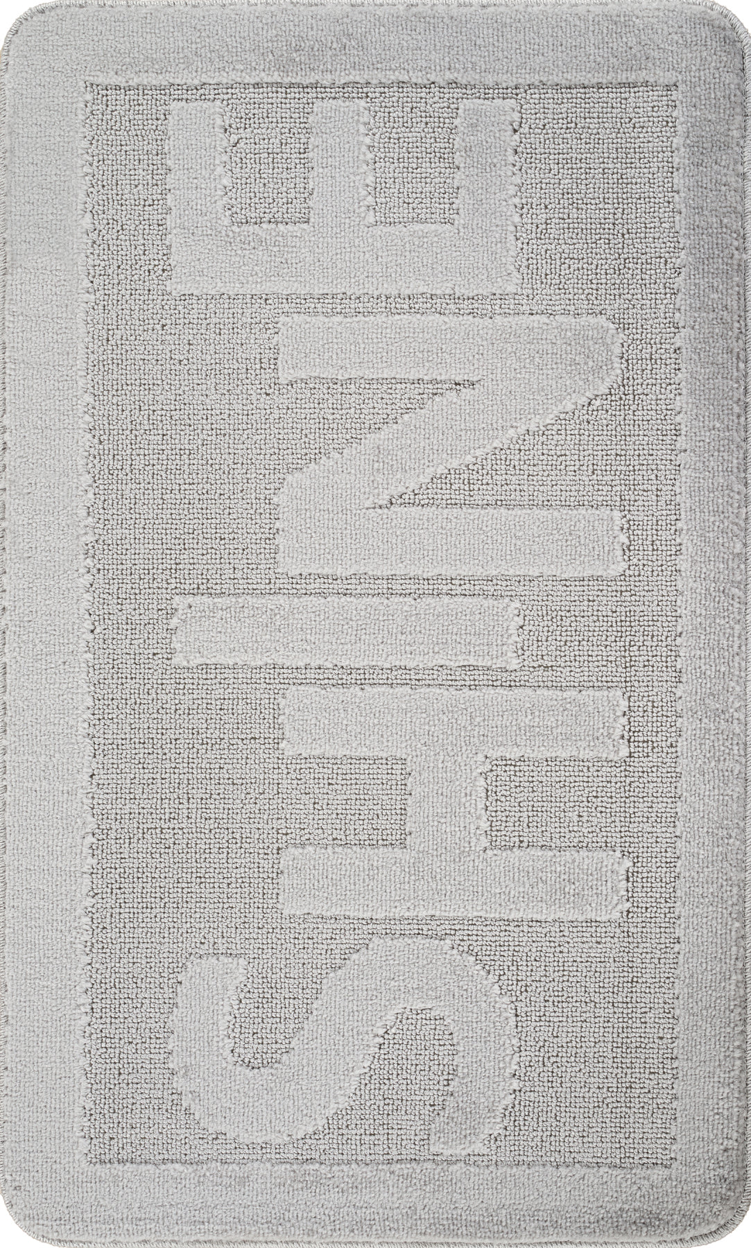 Doğal Kaymaz Taban Banyo Paspas Uzun Ömürlü Yumuşak Dokulu Su Emici Yıkanabilir Yazılı Paspas Shine 60x100