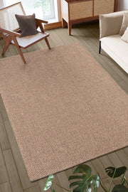 Doku DH001 Kahverengi Hav Toz Vermez Salon Mutfak Koridor Oturma Odası Yolluk Dokuma Kilim