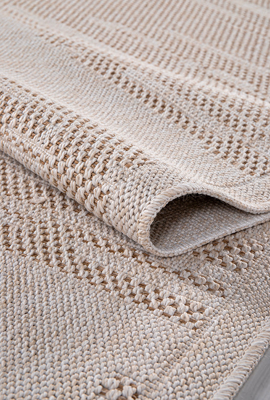 Doku DH007 Bej Hav Toz Vermez Salon Mutfak Koridor Oturma Odası Yolluk Dokuma Kilim