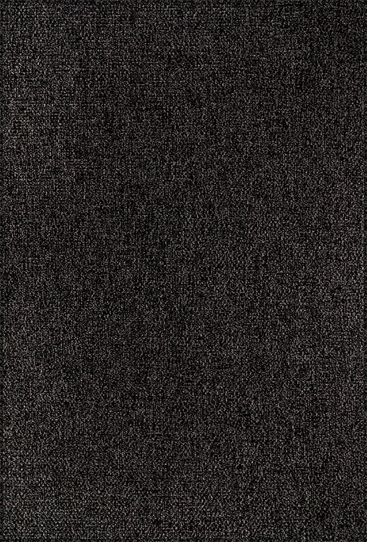 Doku DH008 Anthrazitfarbener, fusselfreier, gefütterter Teppich für Wohnzimmer, Küche, Flur, Aufenthaltsraum