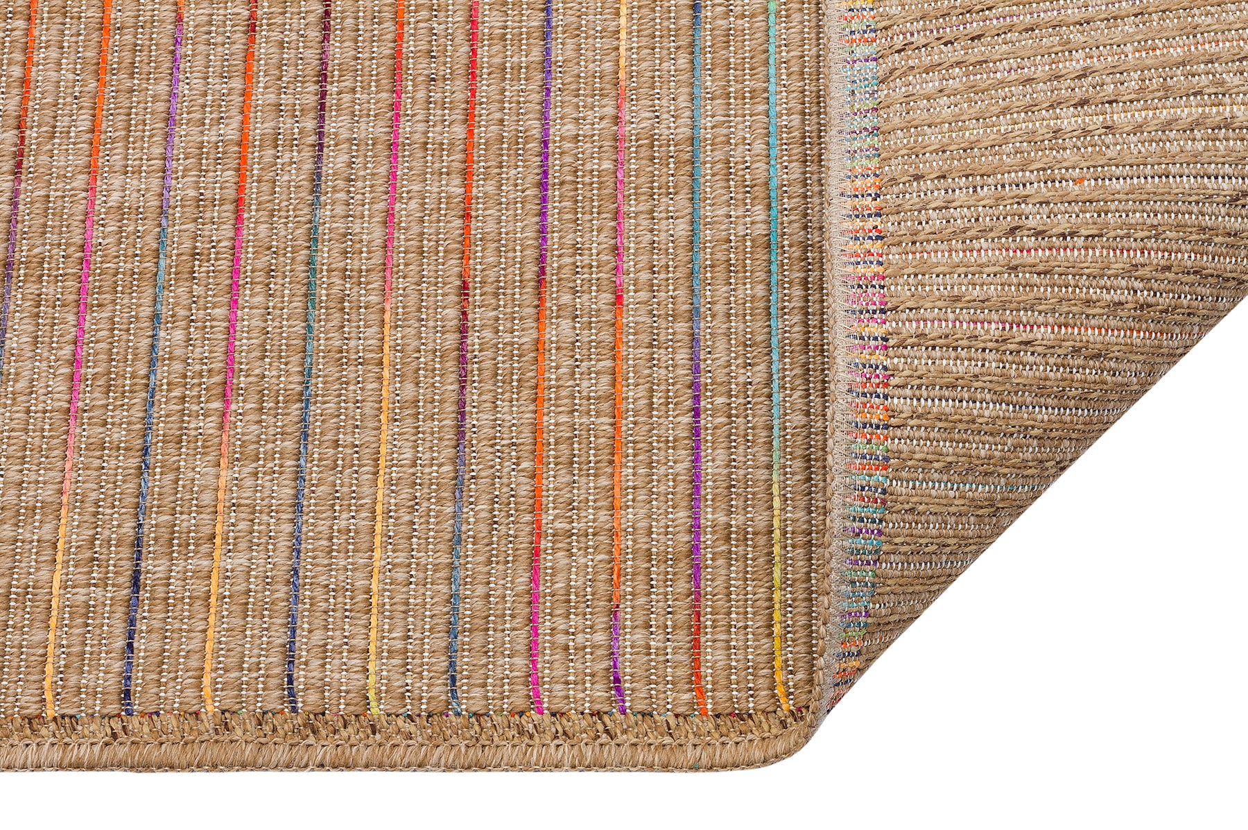 Doku DH009 Çok Renkli Hav Toz Vermez Salon Mutfak Koridor Oturma Odası Yolluk Dokuma Kilim