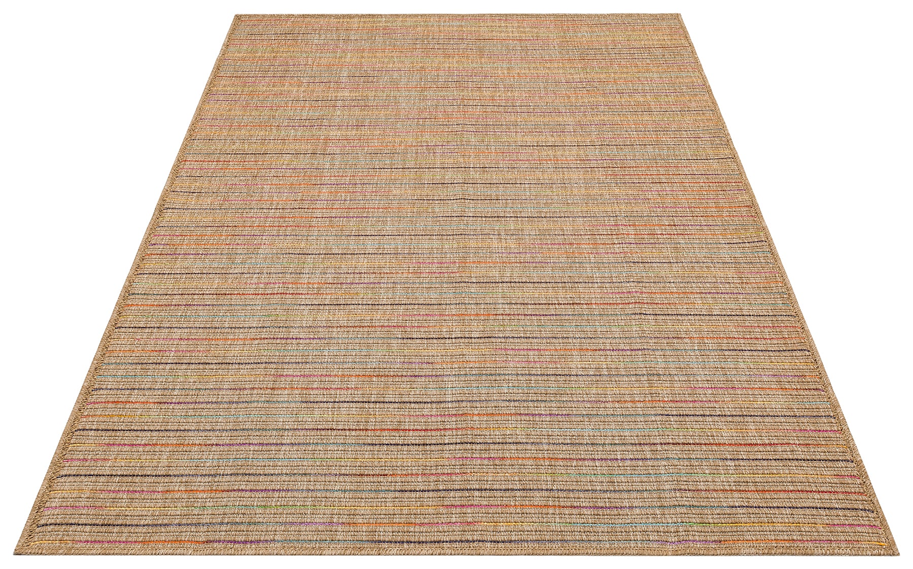 Doku DH009 Çok Renkli Hav Toz Vermez Salon Mutfak Koridor Oturma Odası Yolluk Dokuma Kilim