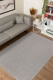 EcoLoop EC003 Bej Hav Toz Vermez Yumuşak Dokulu Salon Mutfak Koridor Oturma Odası Yolluk Halı
