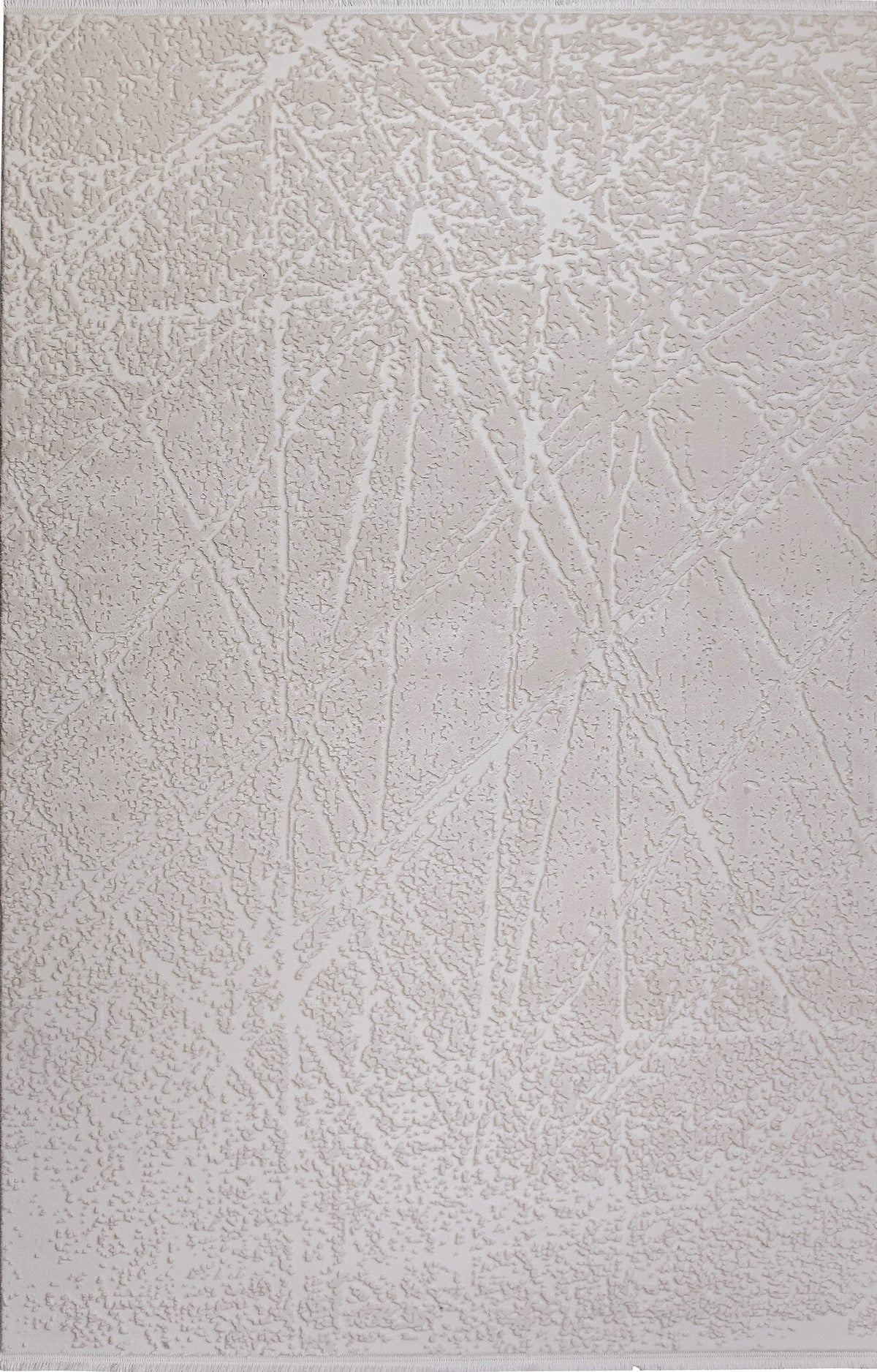 Elkenz 7553 Beyaz Uzun Ömürlü Yumuşak Dokulu Salon Mutfak Koridor Oturma Odası Yolluk Halı