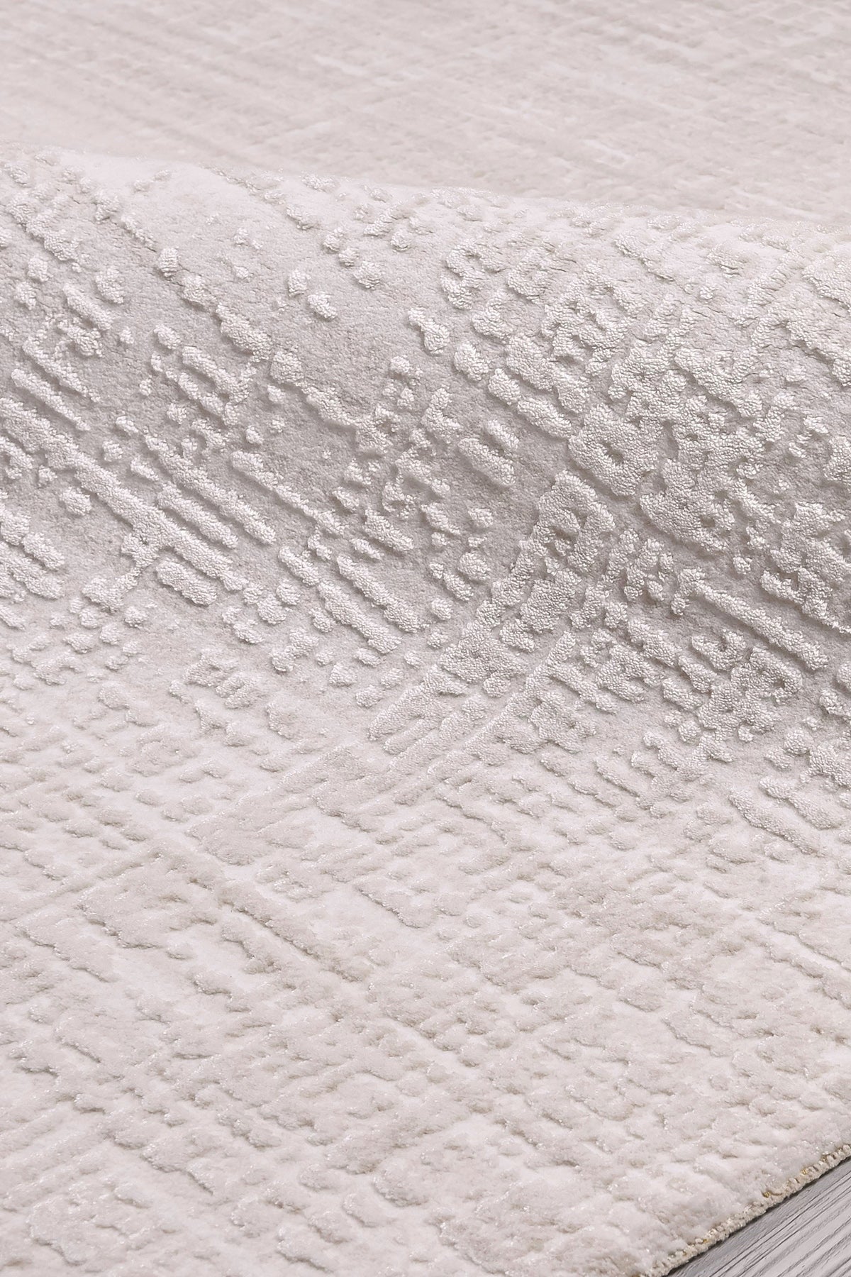 Elkenz 7554 Bej Uzun Ömürlü Yumuşak Dokulu Salon Mutfak Koridor Oturma Odası Yolluk Halı