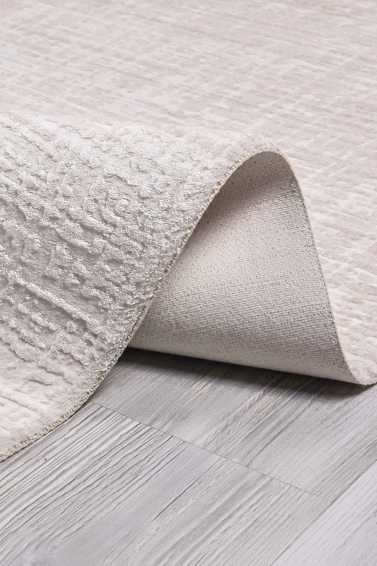 Elkenz 7554 Bej Uzun Ömürlü Yumuşak Dokulu Salon Mutfak Koridor Oturma Odası Yolluk Halı