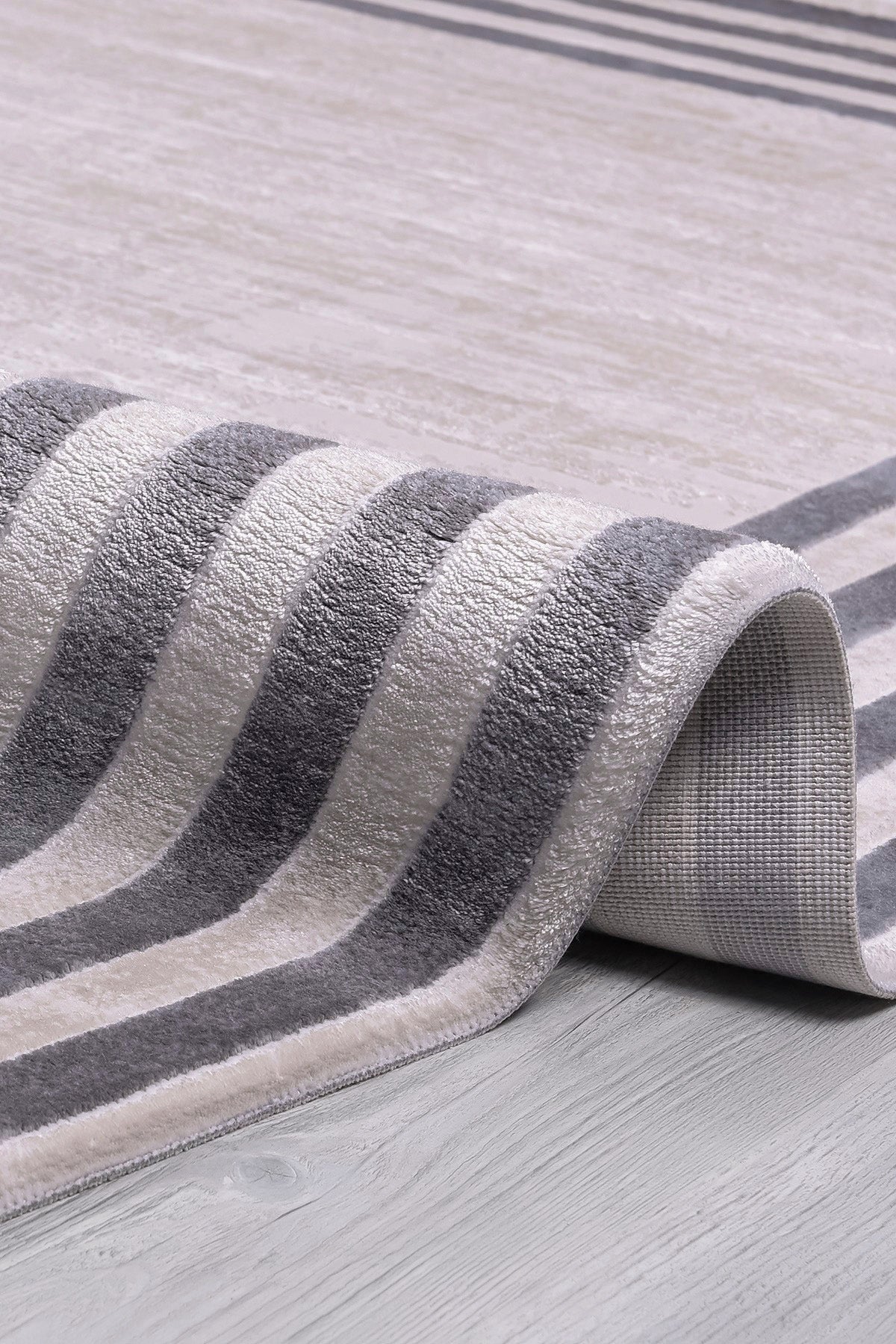 Elkenz 7562 Ekru Uzun Ömürlü Yumuşak Dokulu Salon Mutfak Koridor Oturma Odası Yolluk Halı