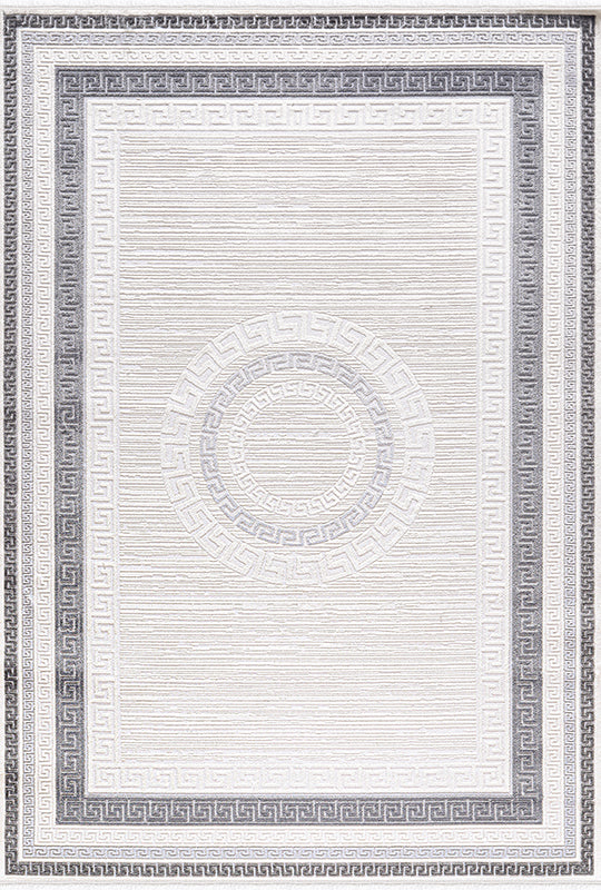 Elkenz EK004 Beyaz Uzun Ömürlü Yumuşak Dokulu Salon Mutfak Koridor Oturma Odası Yolluk Halı