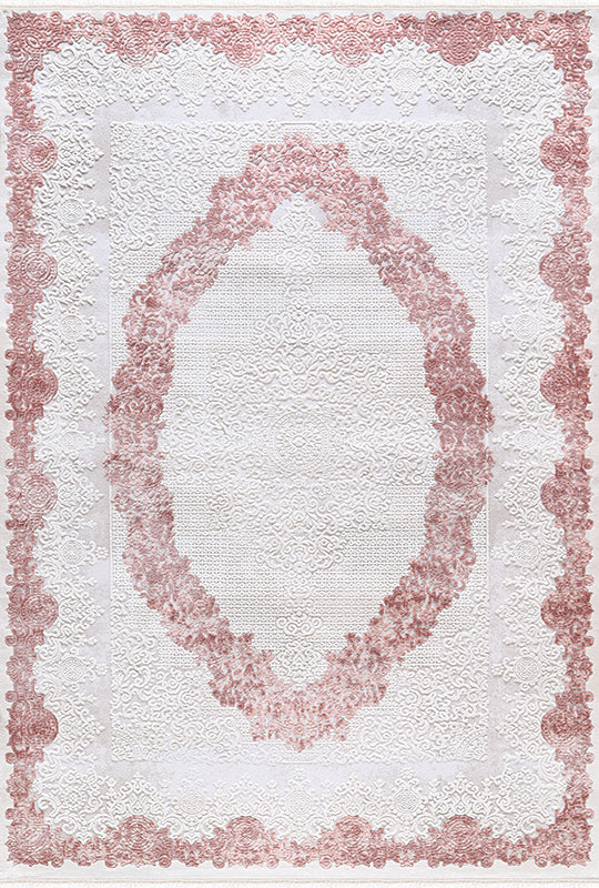 Elkenz EK011 Beyaz Uzun Ömürlü Yumuşak Dokulu Salon Mutfak Koridor Oturma Odası Yolluk Halı