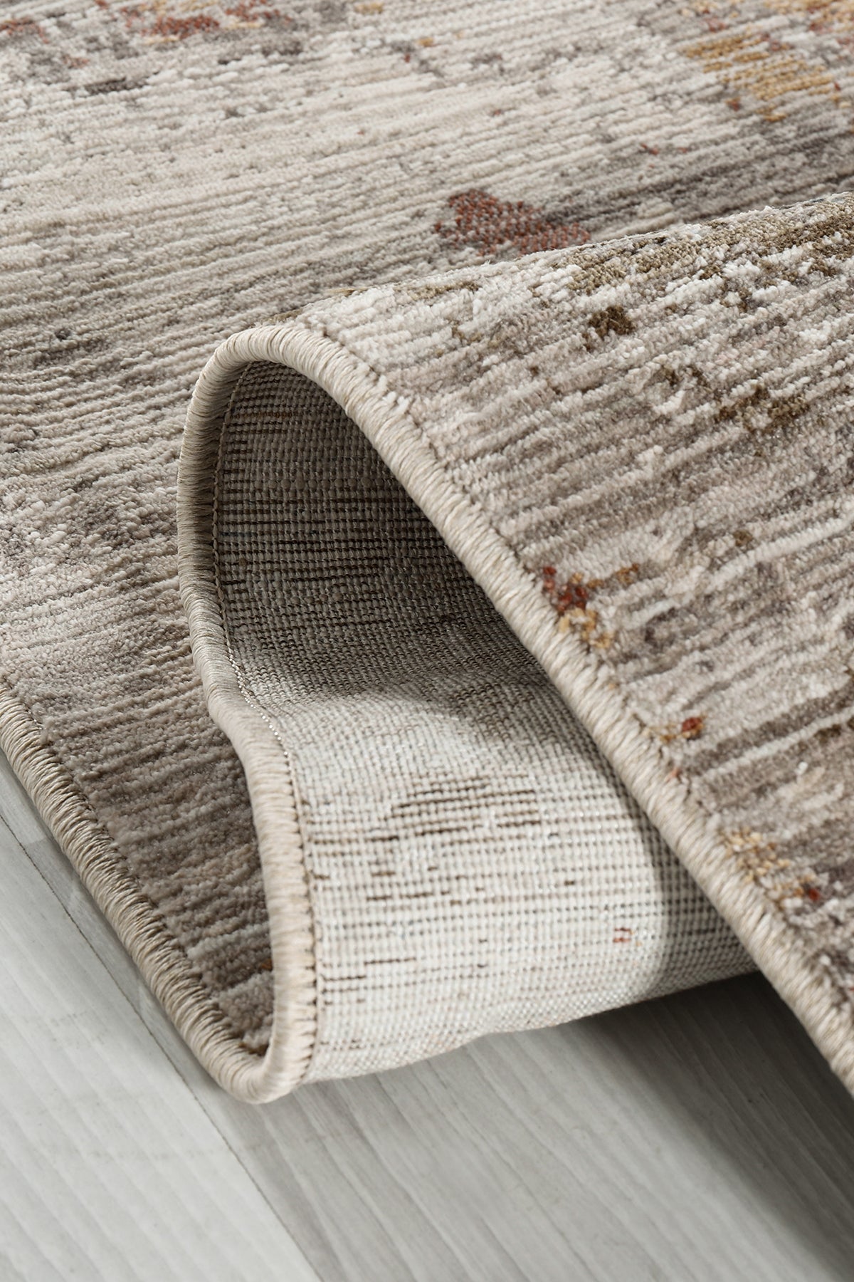 Flora FL003 Çok Renkli Hav Toz Vermez Salon Mutfak Koridor Oturma Odası Yolluk Halı Makine Halısı