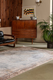 Gallery 1160 Bej Uzun Ömürlü Yumuşak Dokulu Salon Mutfak Koridor Oturma Odası Yolluk Halı