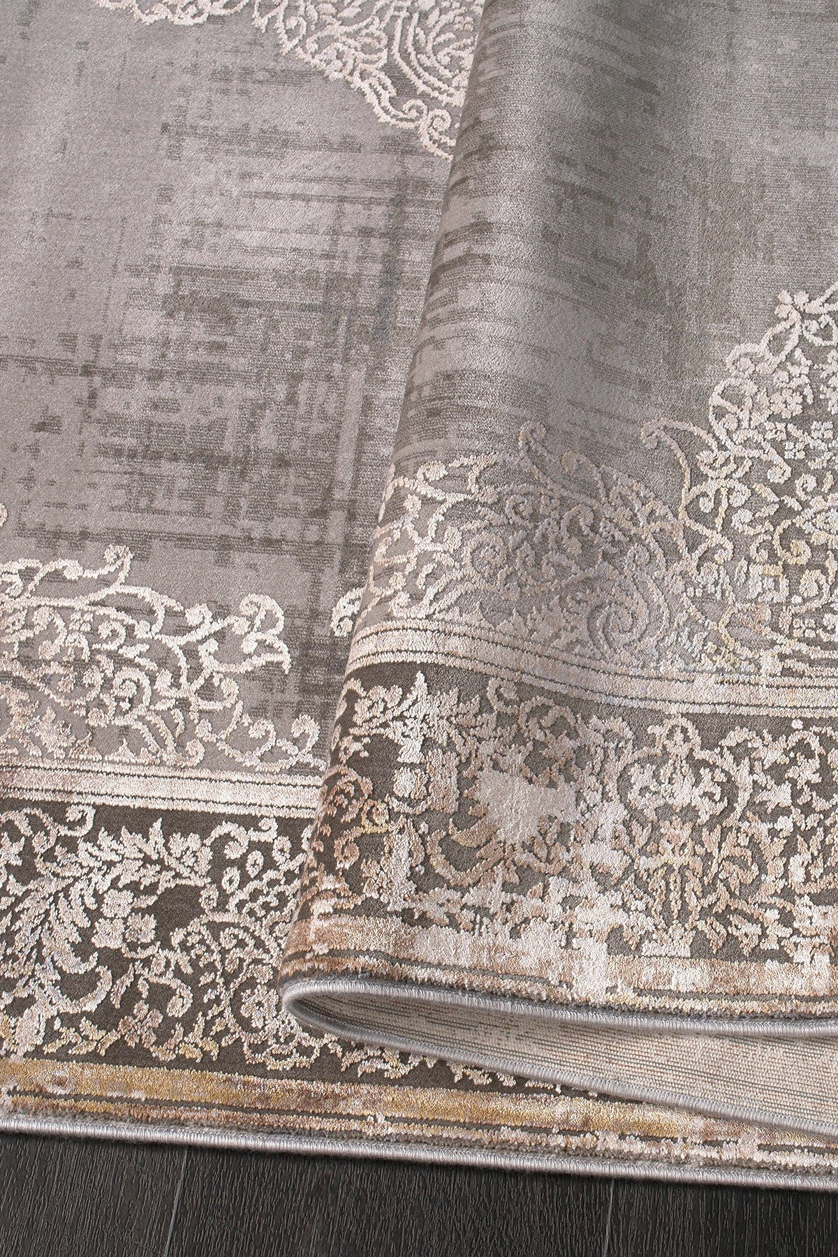 Gallery 1161 Bej Uzun Ömürlü Yumuşak Dokulu Salon Mutfak Koridor Oturma Odası Yolluk Halı