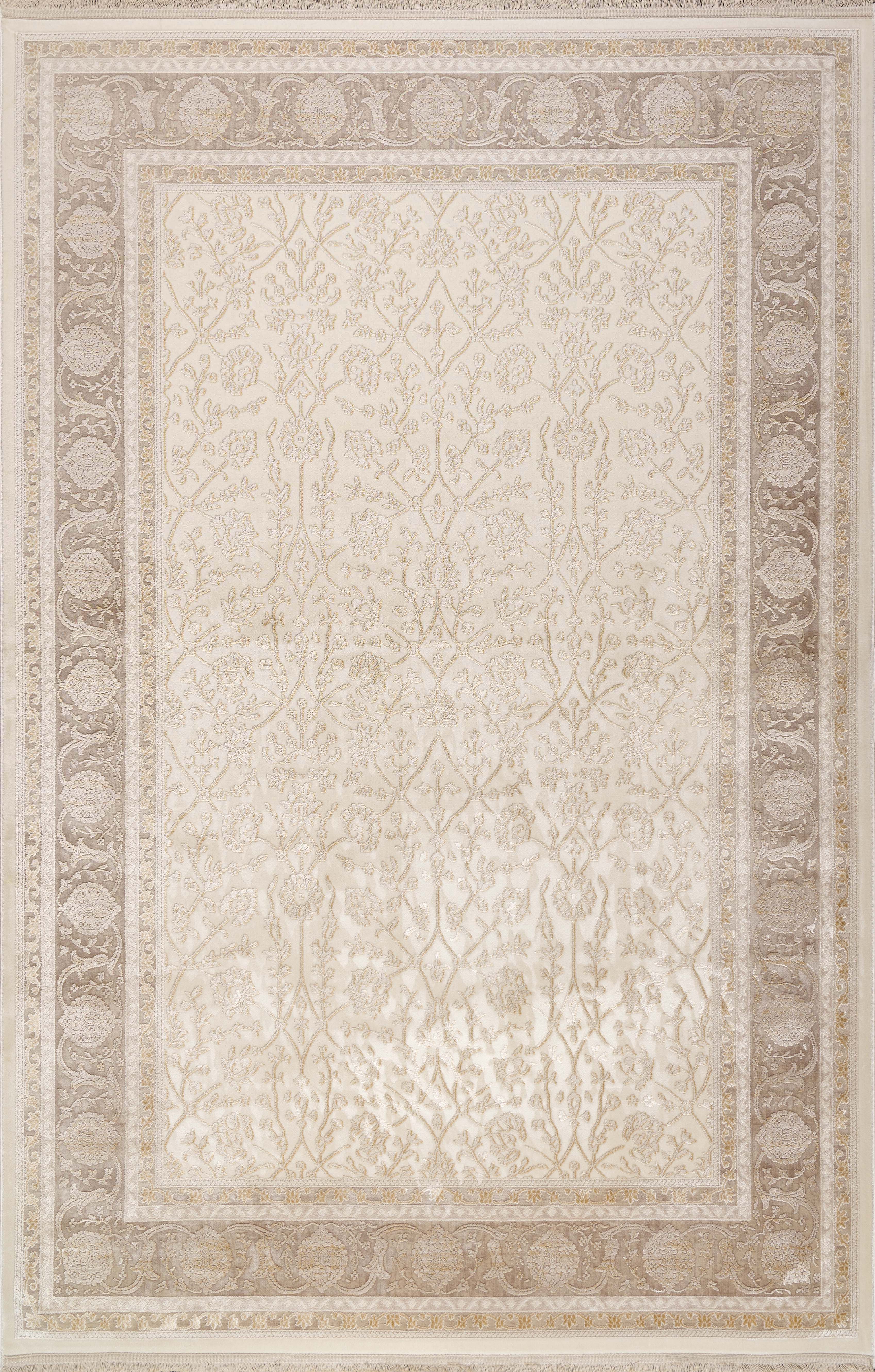 Gallery 1163 Bej Uzun Ömürlü Yumuşak Dokulu Salon Mutfak Koridor Oturma Odası Yolluk Halı