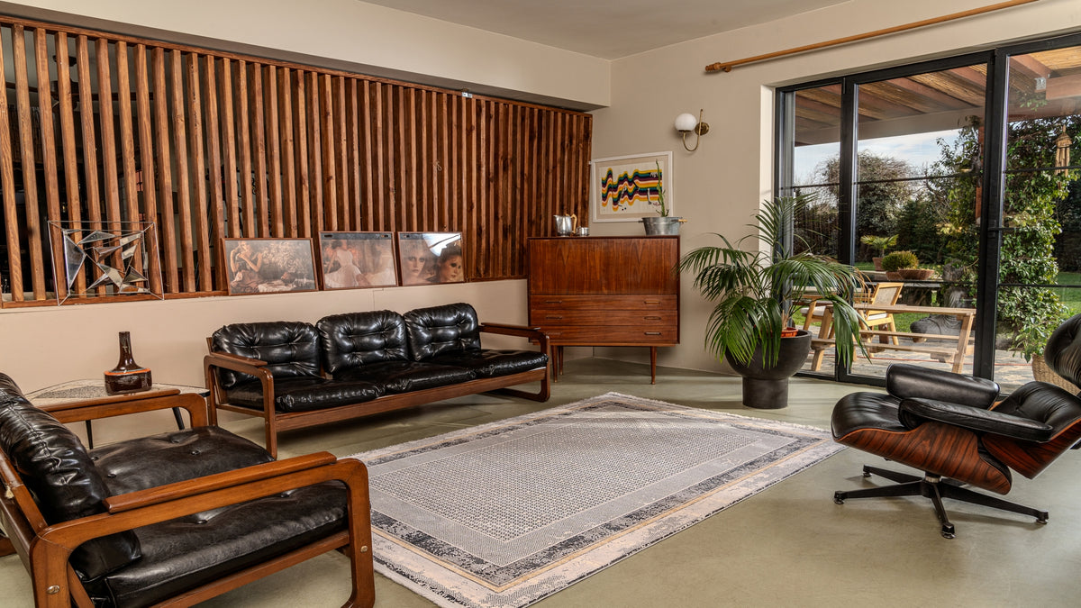 Gallery 1267 Beige Strapazierfähiger, weicher Läuferteppich für Wohnzimmer, Küche, Flur oder Aufenthaltsraum
