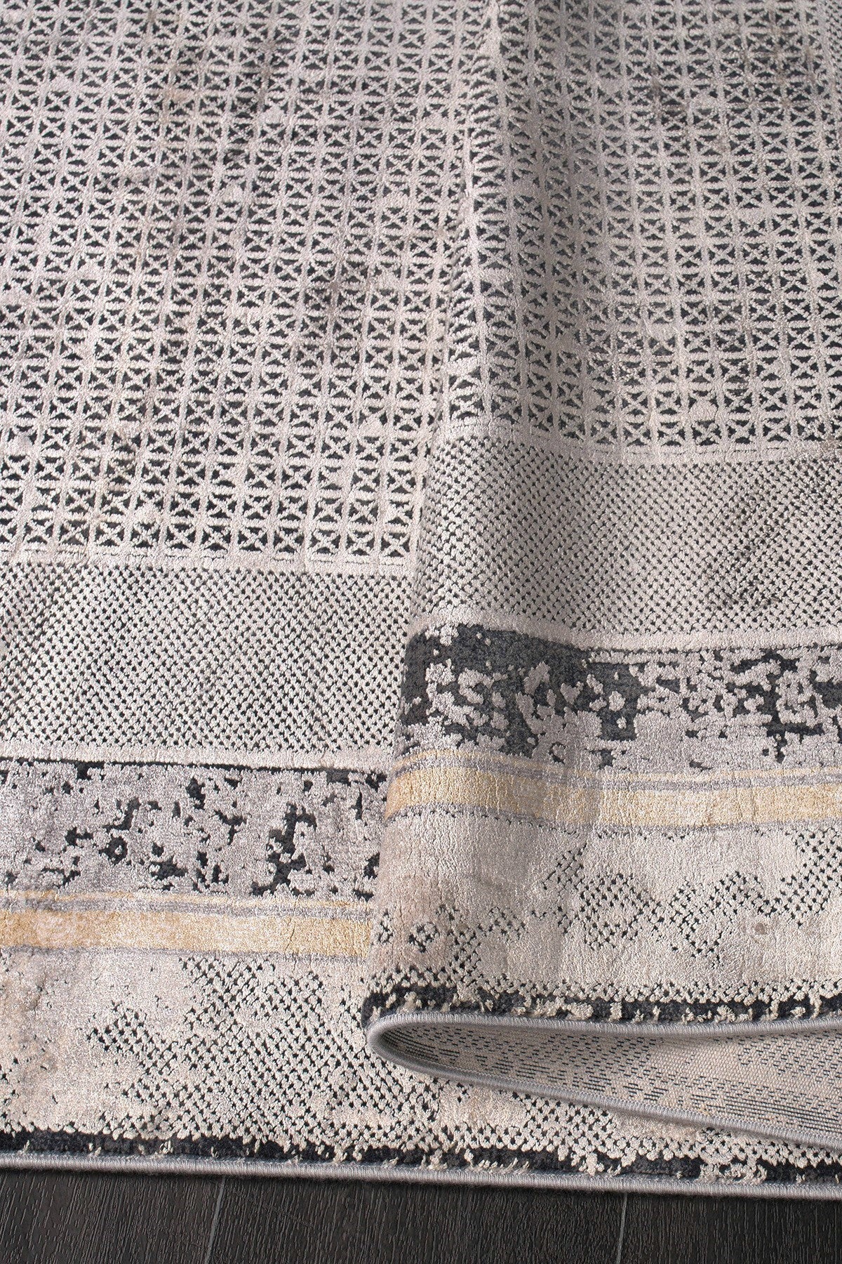 Gallery 1267 Bej Uzun Ömürlü Yumuşak Dokulu Salon Mutfak Koridor Oturma Odası Yolluk Halı