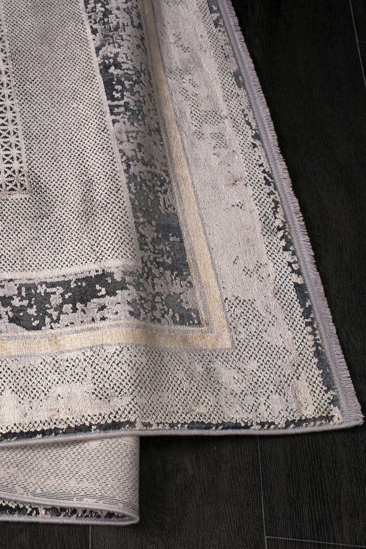 Gallery 1267 Bej Uzun Ömürlü Yumuşak Dokulu Salon Mutfak Koridor Oturma Odası Yolluk Halı