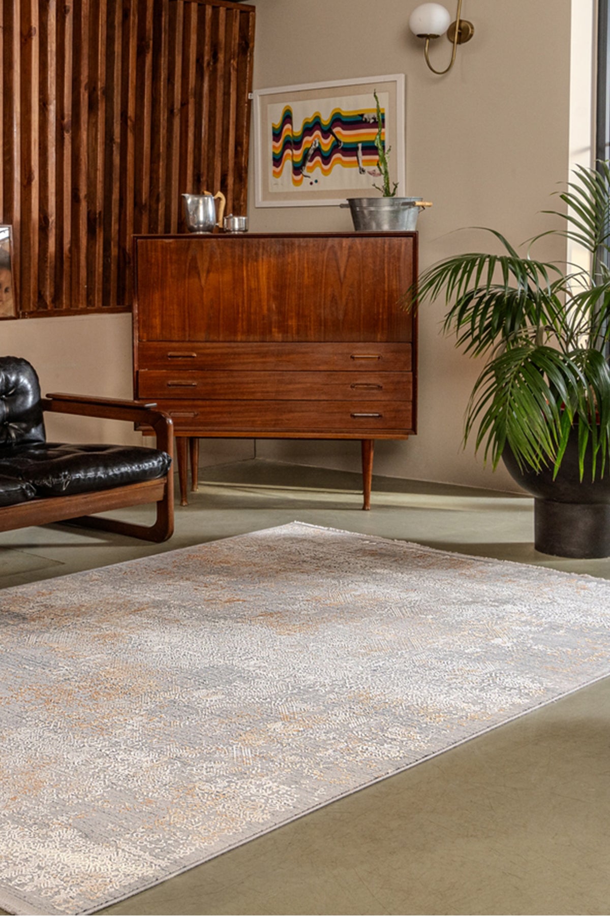 Gallery 1268 Çok Renkli Uzun Ömürlü Yumuşak Dokulu Salon Mutfak Koridor Oturma Odası Yolluk Halı