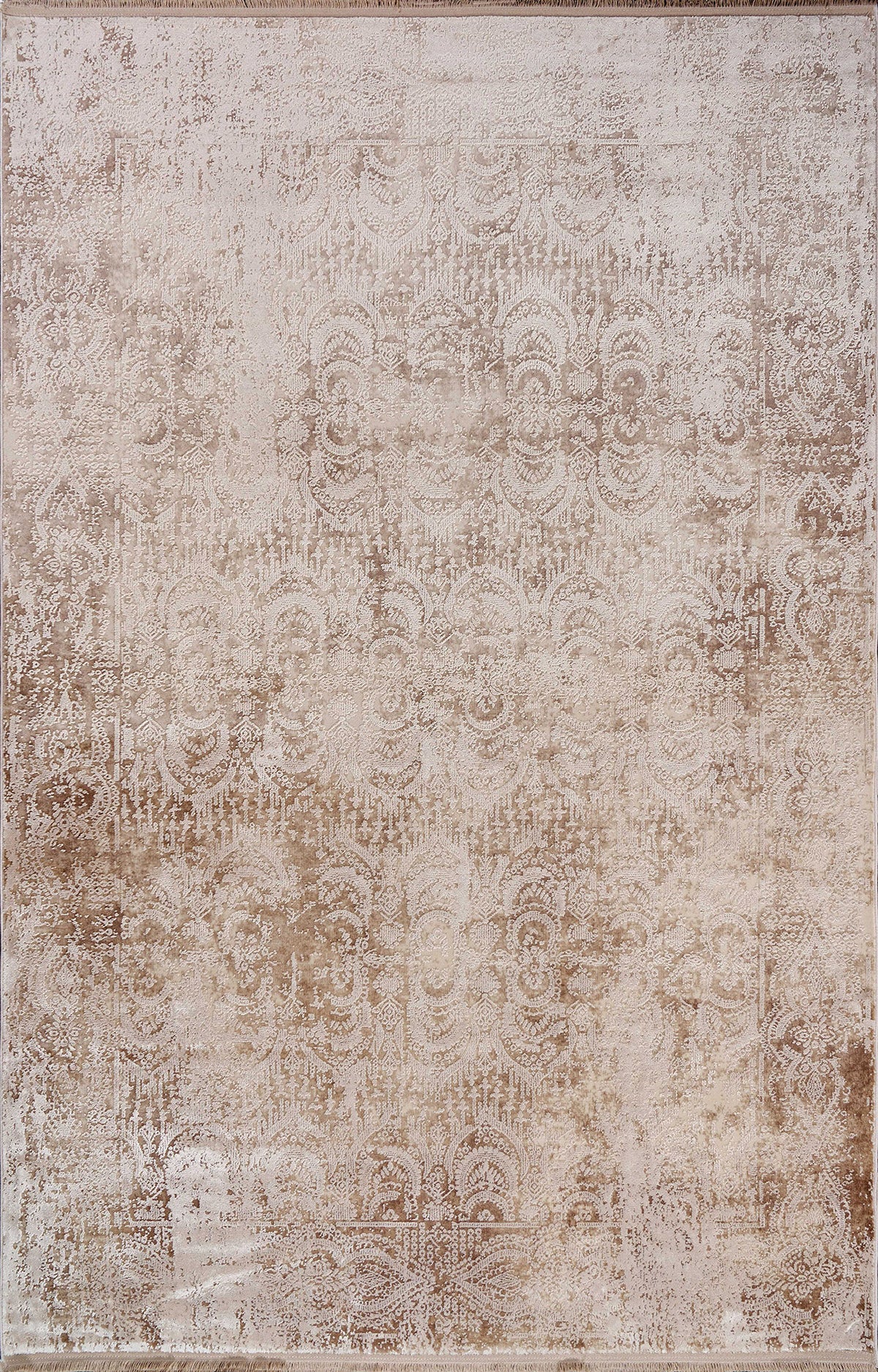 Gallery 1303 Bej Uzun Ömürlü Yumuşak Dokulu Salon Mutfak Koridor Oturma Odası Yolluk Halı