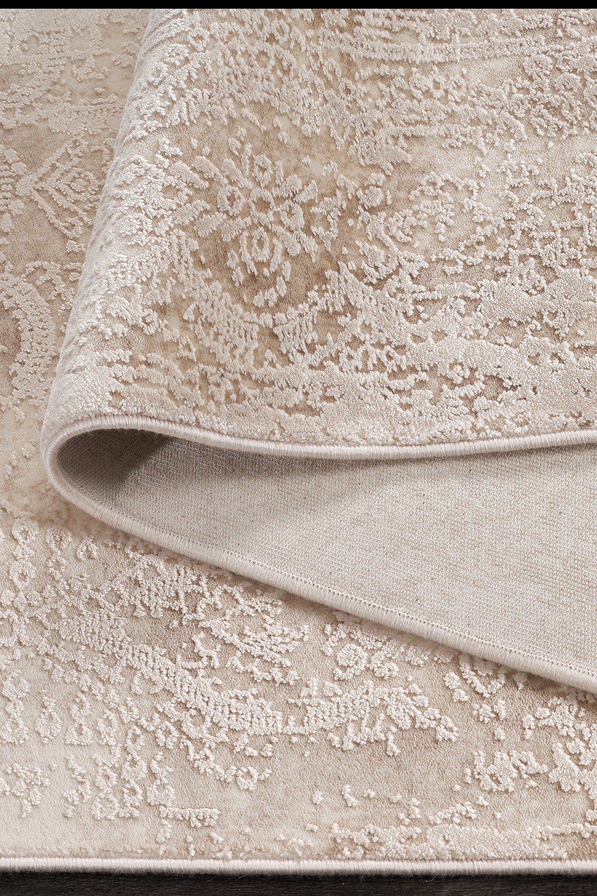 Gallery 1303 Bej Uzun Ömürlü Yumuşak Dokulu Salon Mutfak Koridor Oturma Odası Yolluk Halı