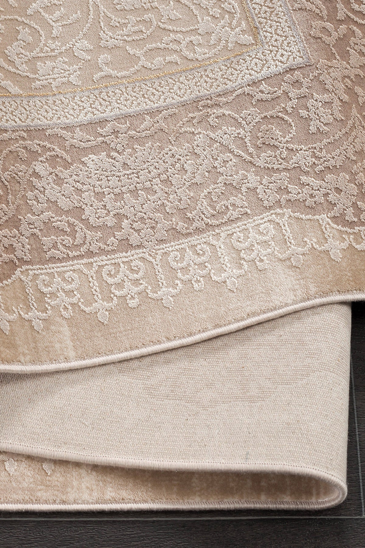 Gallery 1304 Bej Uzun Ömürlü Yumuşak Dokulu Salon Mutfak Koridor Oturma Odası Yolluk Halı