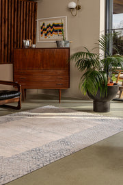 Gallery A0242 Mavi Uzun Ömürlü Yumuşak Dokulu Salon Mutfak Koridor Oturma Odası Yolluk Halı