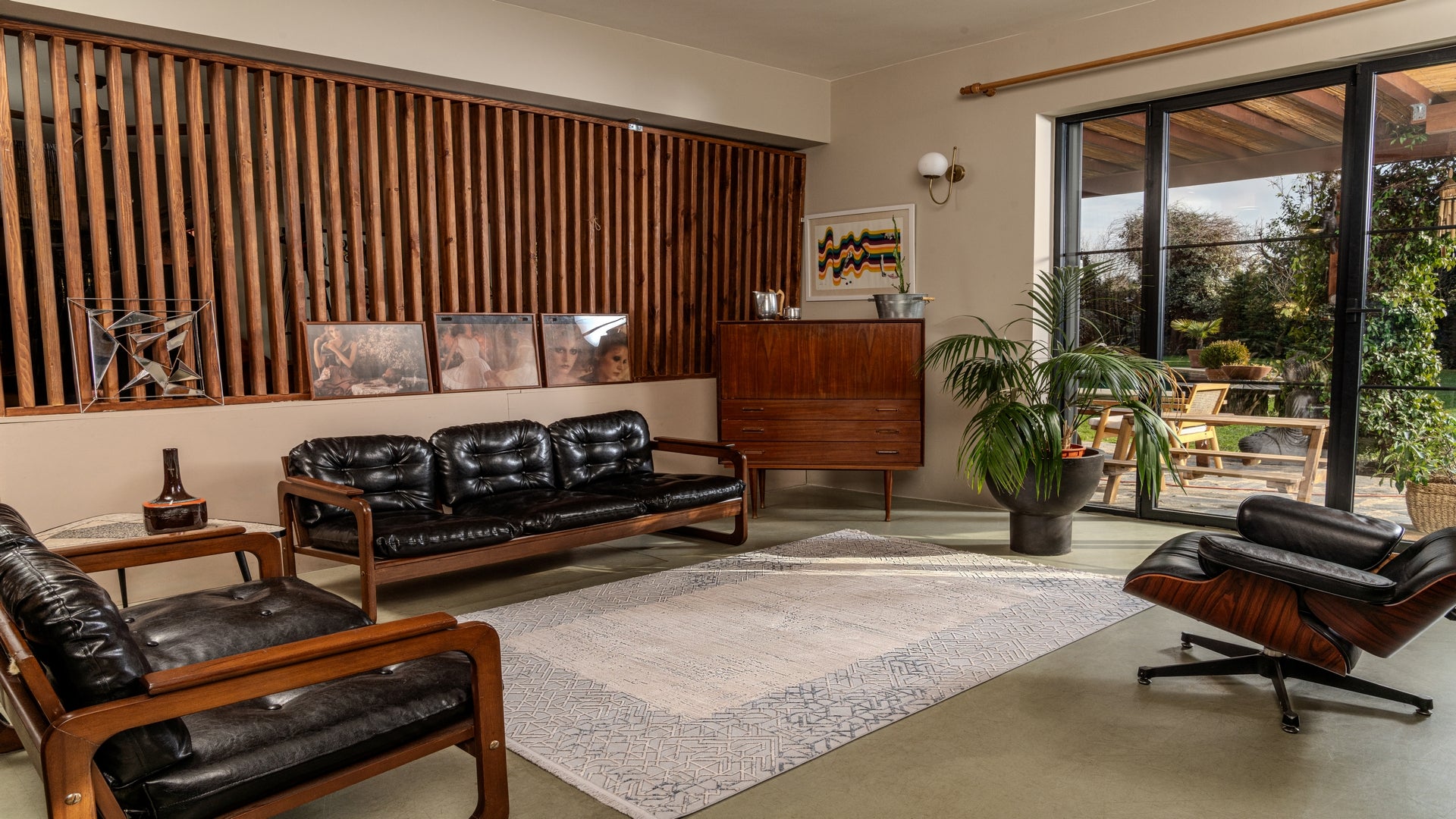 Gallery A0242 Mavi Uzun Ömürlü Yumuşak Dokulu Salon Mutfak Koridor Oturma Odası Yolluk Halı