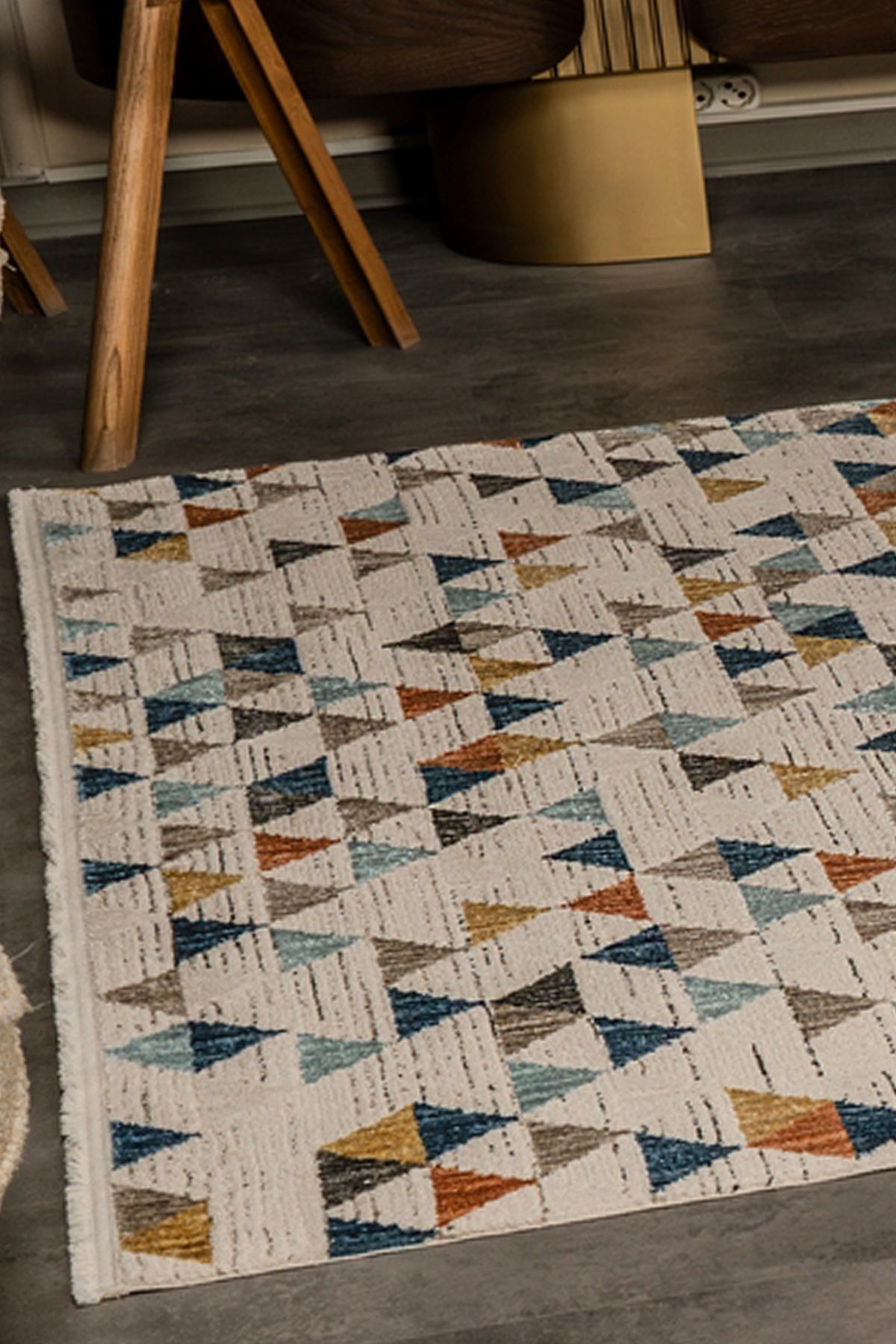 Hola HL003 Çok Renkli Hav Toz Vermez Salon Mutfak Koridor Oturma Odası Yolluk Halı Makine Halısı